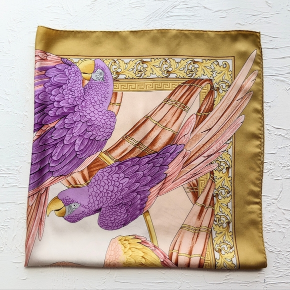 Salvatore Ferragamo Accessories - Salvatore Ferragamo silk scarf